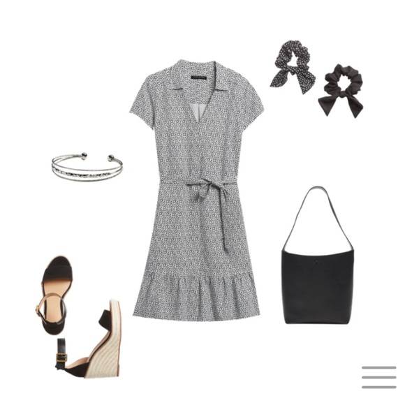 Banana Republic Flounce-Hem Shirt Dress - Picture 6 of 10